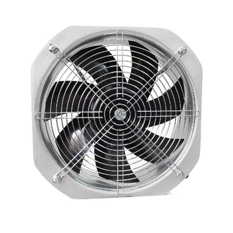 DC axial fan 250mm — front view
