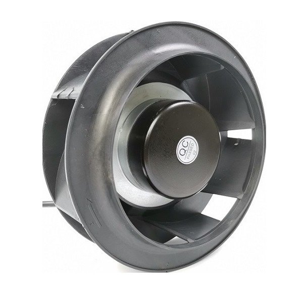 DC centrifugal fan R1G175 — front view